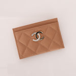 Chanel Caviar Crystal Embellished CC Cardholder - FashioNica