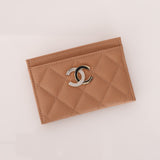 Chanel Caviar Crystal Embellished CC Cardholder - FashioNica