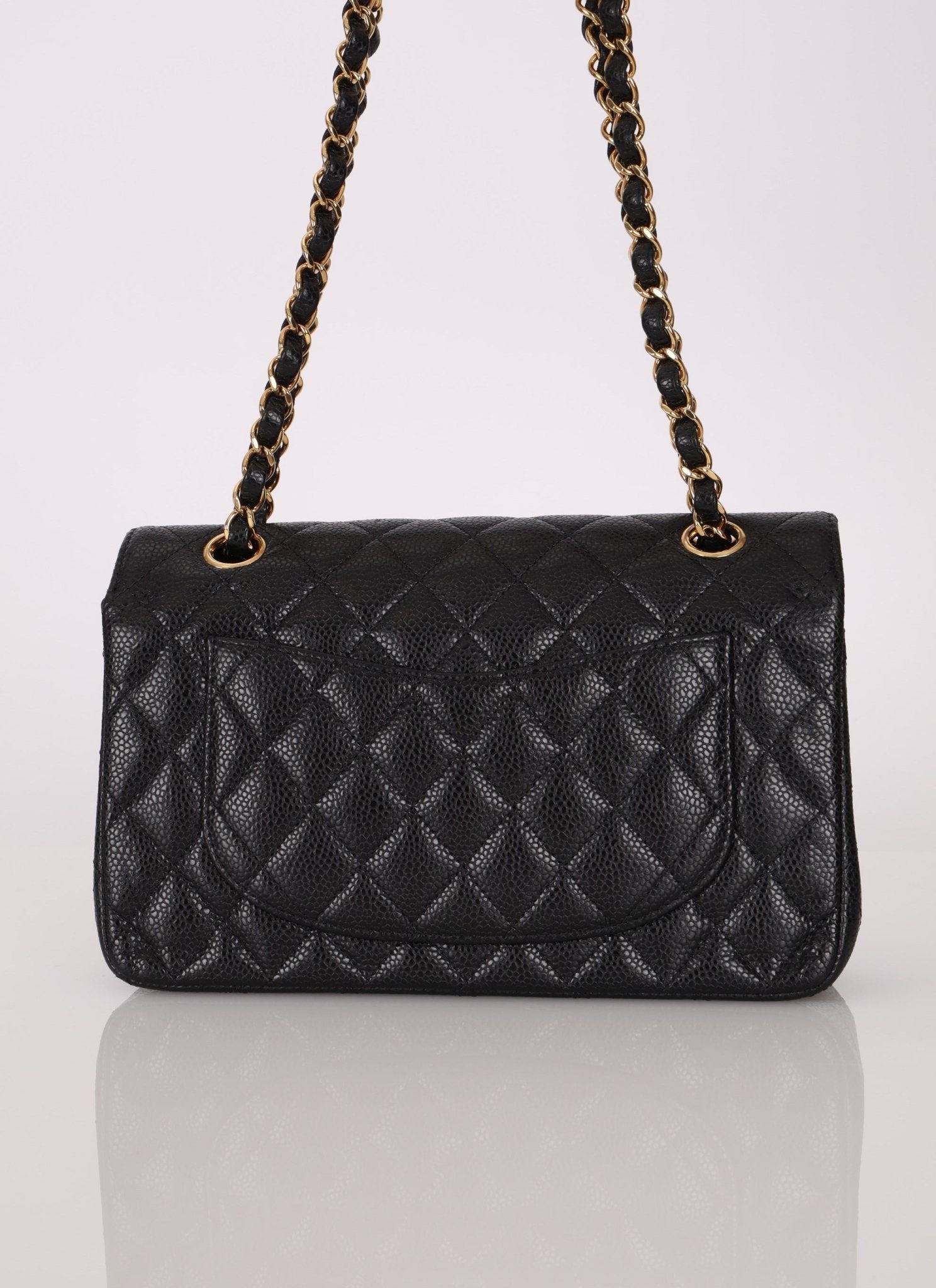Chanel Caviar Small Classic Double Flap - FashioNica