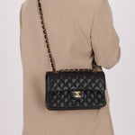 Chanel Caviar Small Classic Double Flap - FashioNica