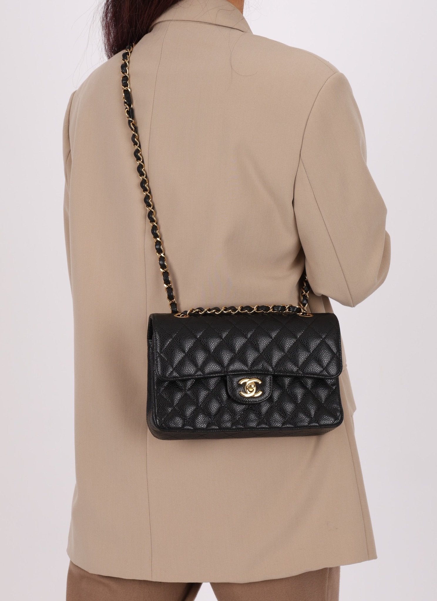 Chanel Caviar Small Classic Double Flap - FashioNica