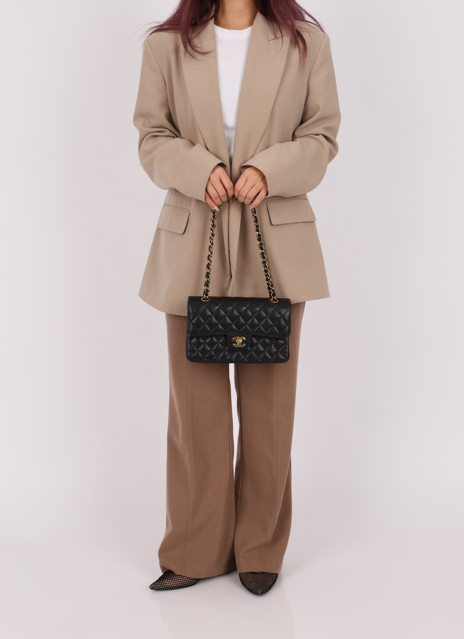 Chanel Caviar Small Classic Double Flap - FashioNica