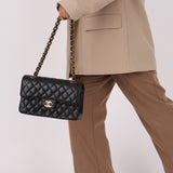 Chanel Caviar Small Classic Double Flap - FashioNica