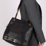 Chanel Caviar Triple CC Tote - FashioNica