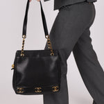 Chanel Caviar Triple CC Tote - FashioNica