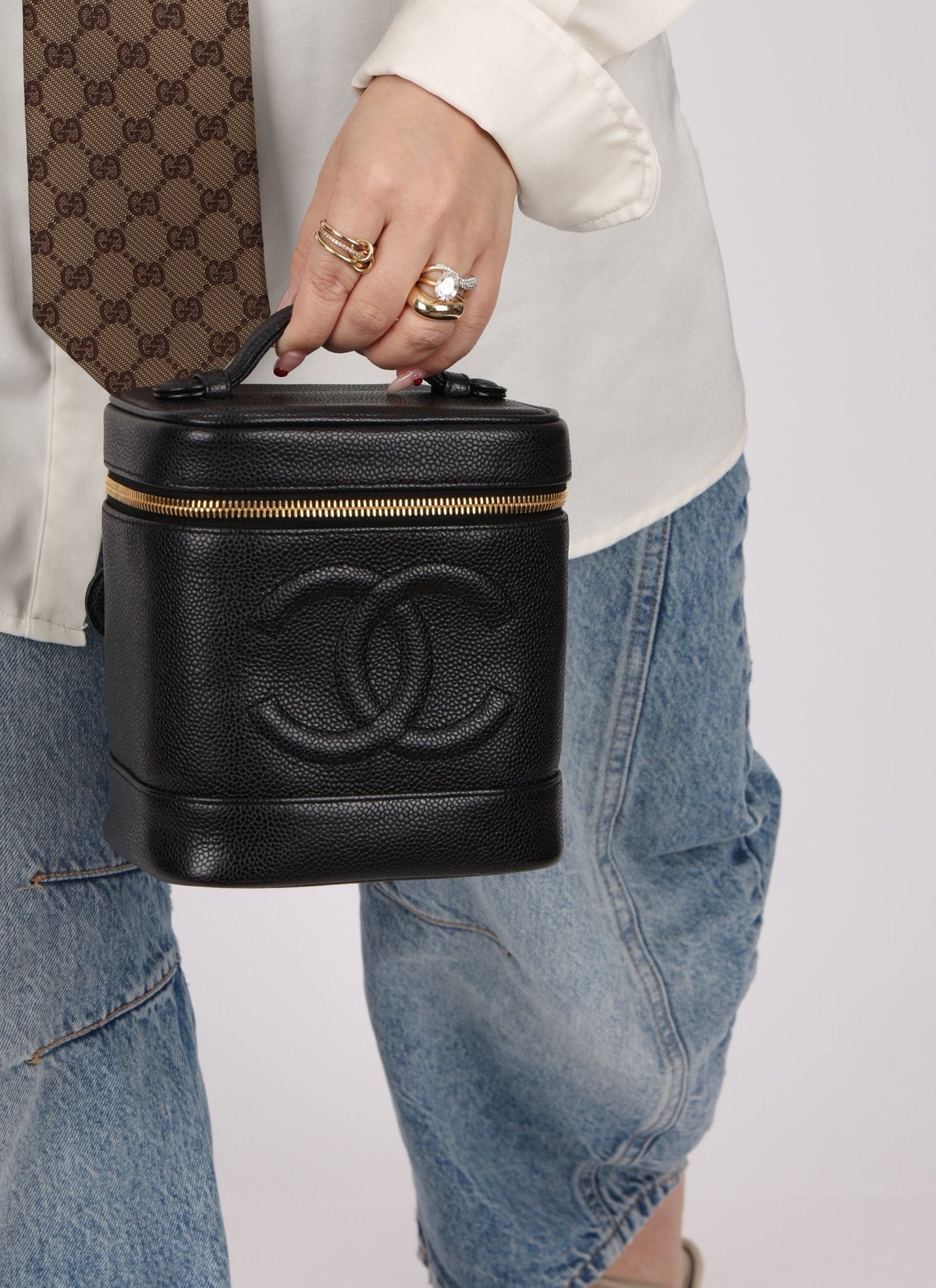 Chanel Caviar Vanity Bag - FashioNica