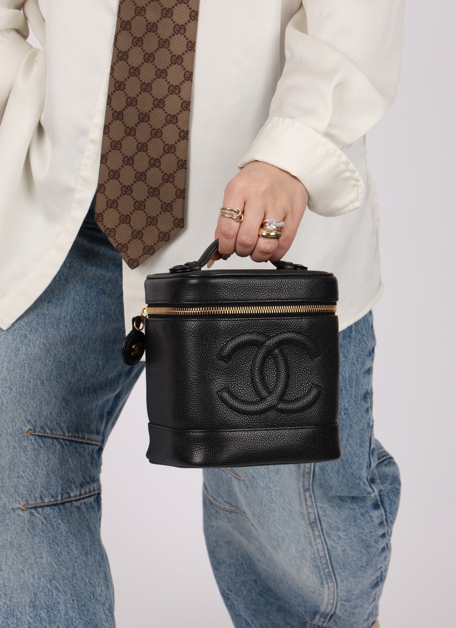 Chanel Caviar Vanity Bag - FashioNica