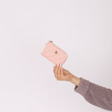 Chanel Caviar Zip Card Holder Key Pouch - FashioNica