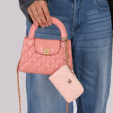 Chanel Caviar Zip Card Holder Key Pouch - FashioNica