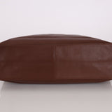 Chanel Chocolate Calfskin 24K GP Chunky Chain Tote - FashioNica