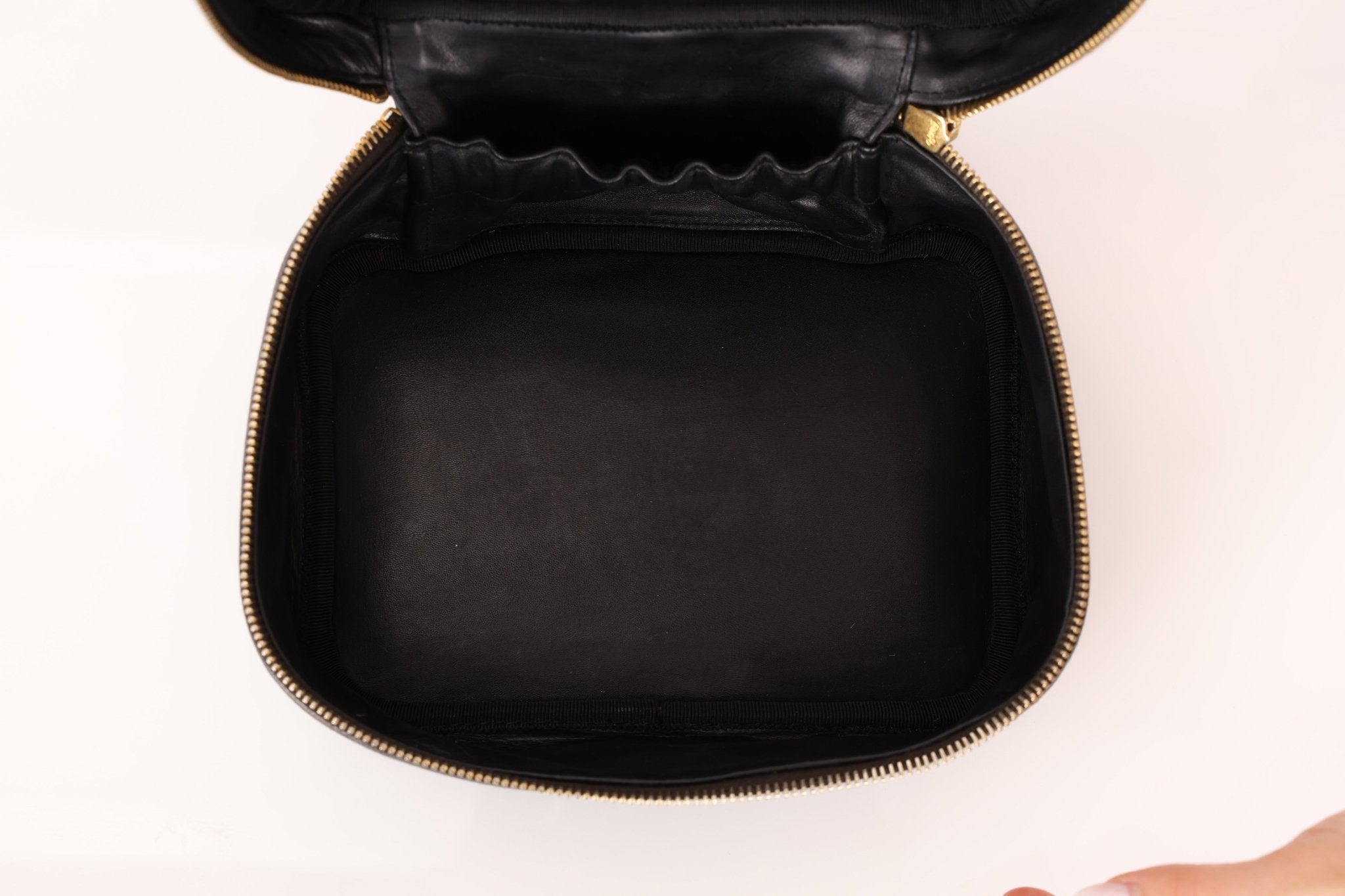 Chanel Chocolate Timeless Vanity Bag - FashioNica