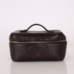 Chanel Chocolate Timeless Vanity Bag - FashioNica