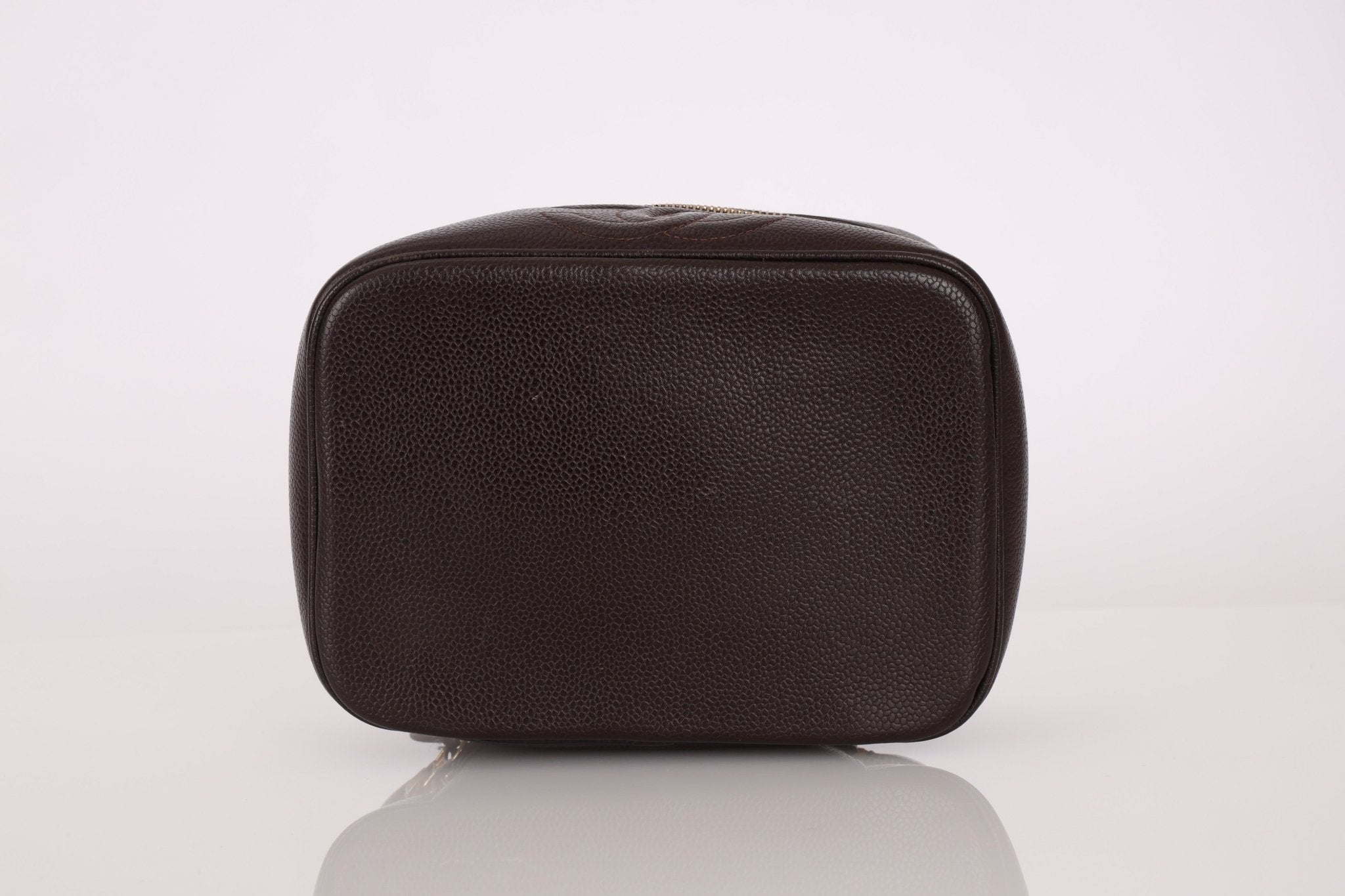 Chanel Chocolate Timeless Vanity Bag - FashioNica