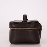 Chanel Chocolate Timeless Vanity Bag - FashioNica