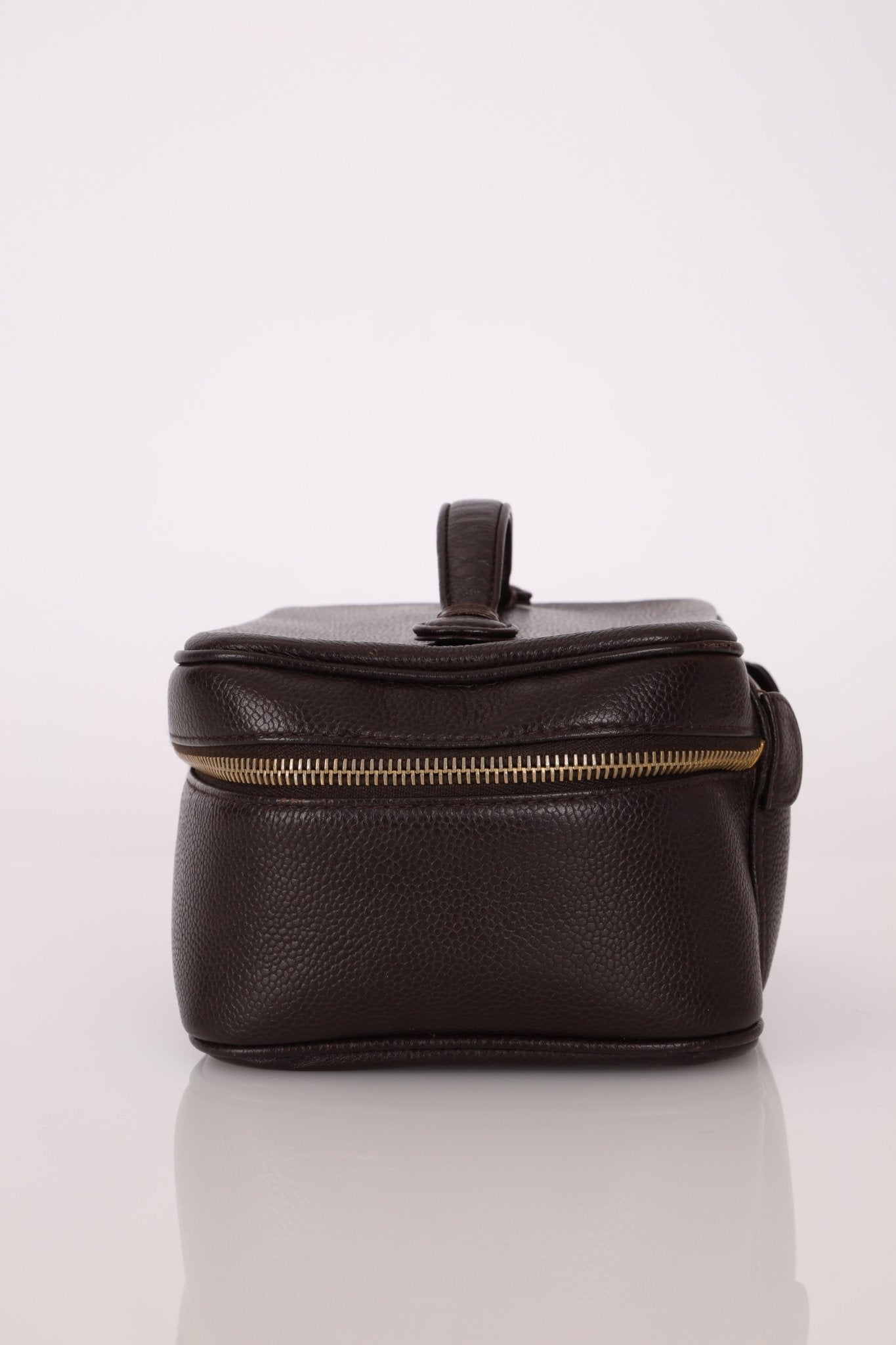 Chanel Chocolate Timeless Vanity Bag - FashioNica