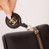 Chanel Chocolate Timeless Vanity Bag - FashioNica