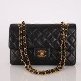 Chanel Lambskin 1991 Small Classic Double Flap - FashioNica