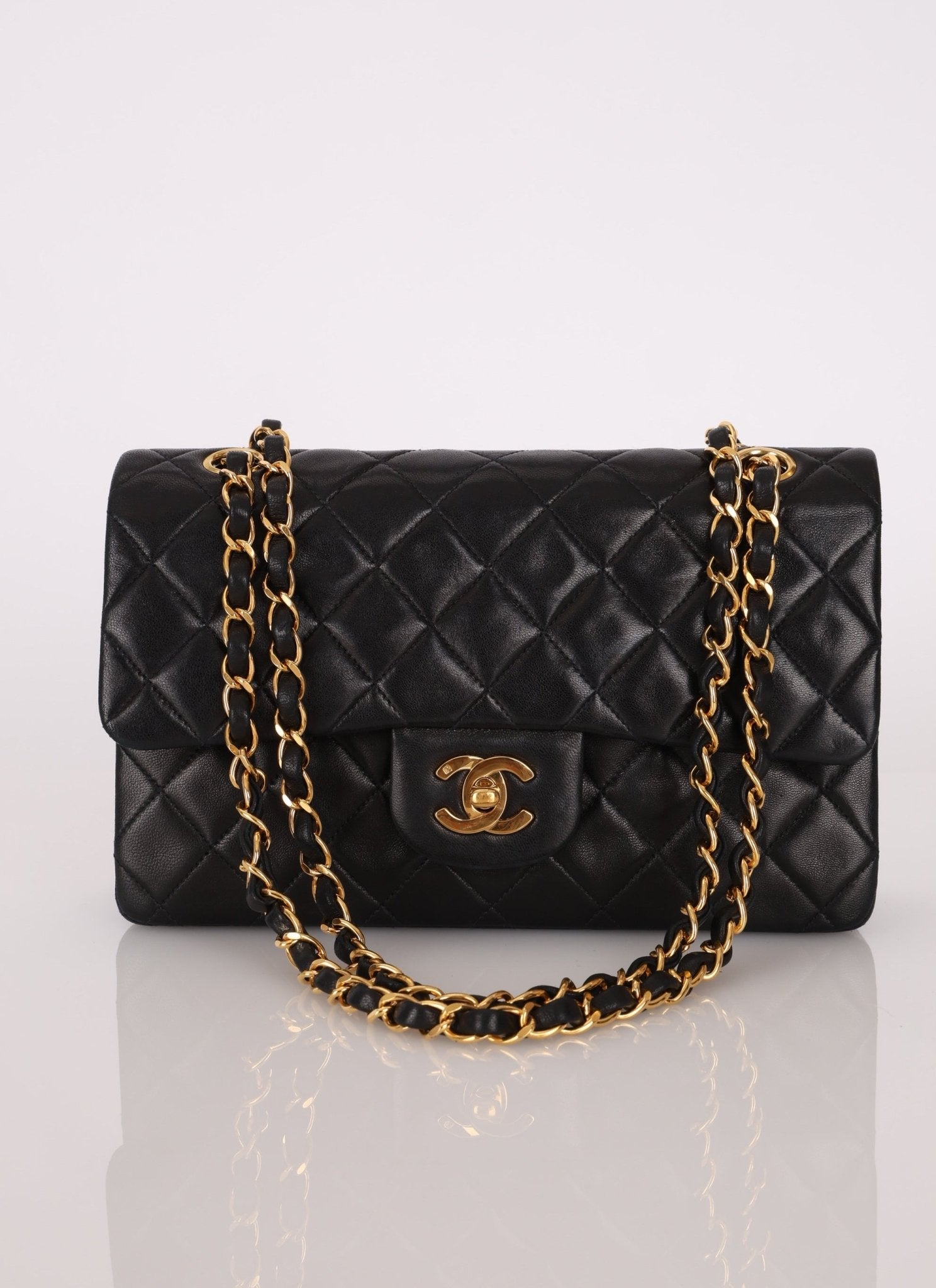 Chanel Lambskin 1991 Small Classic Double Flap - FashioNica