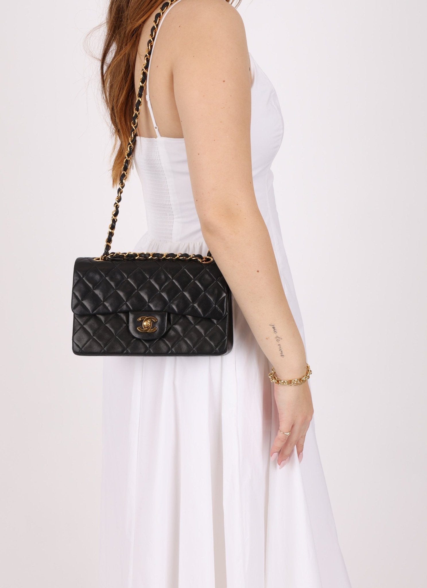 Chanel Lambskin 1991 Small Classic Double Flap - FashioNica