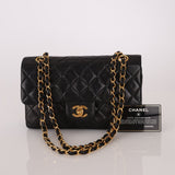 Chanel Lambskin 1991 Small Classic Double Flap - FashioNica