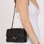 Chanel Lambskin 1991 Small Classic Double Flap - FashioNica