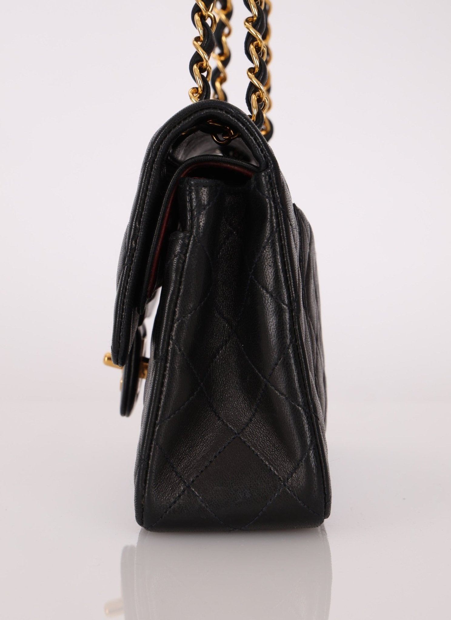 Chanel Lambskin 1991 Small Classic Double Flap - FashioNica