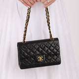 Chanel Lambskin 1991 Small Classic Double Flap - FashioNica