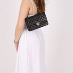 Chanel Lambskin 1991 Small Classic Double Flap - FashioNica