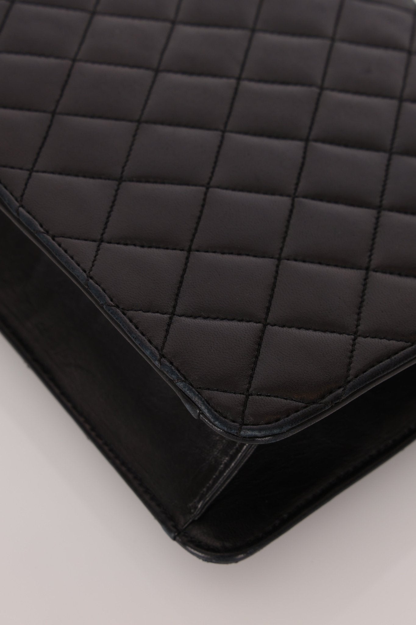 Chanel Lambskin Turnlock Single Half Flap 24K GP - FashioNica