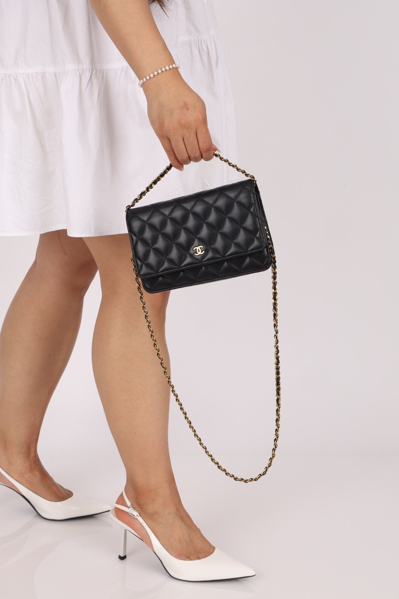 Chanel Lambskin Wallet on Chain - FashioNica