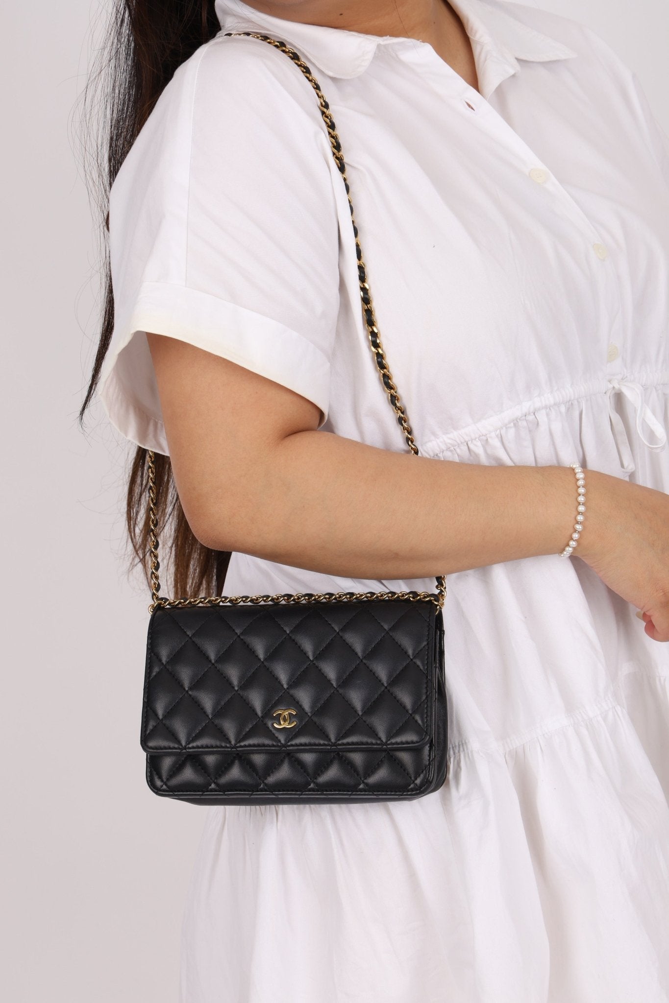 Chanel Lambskin Wallet on Chain - FashioNica