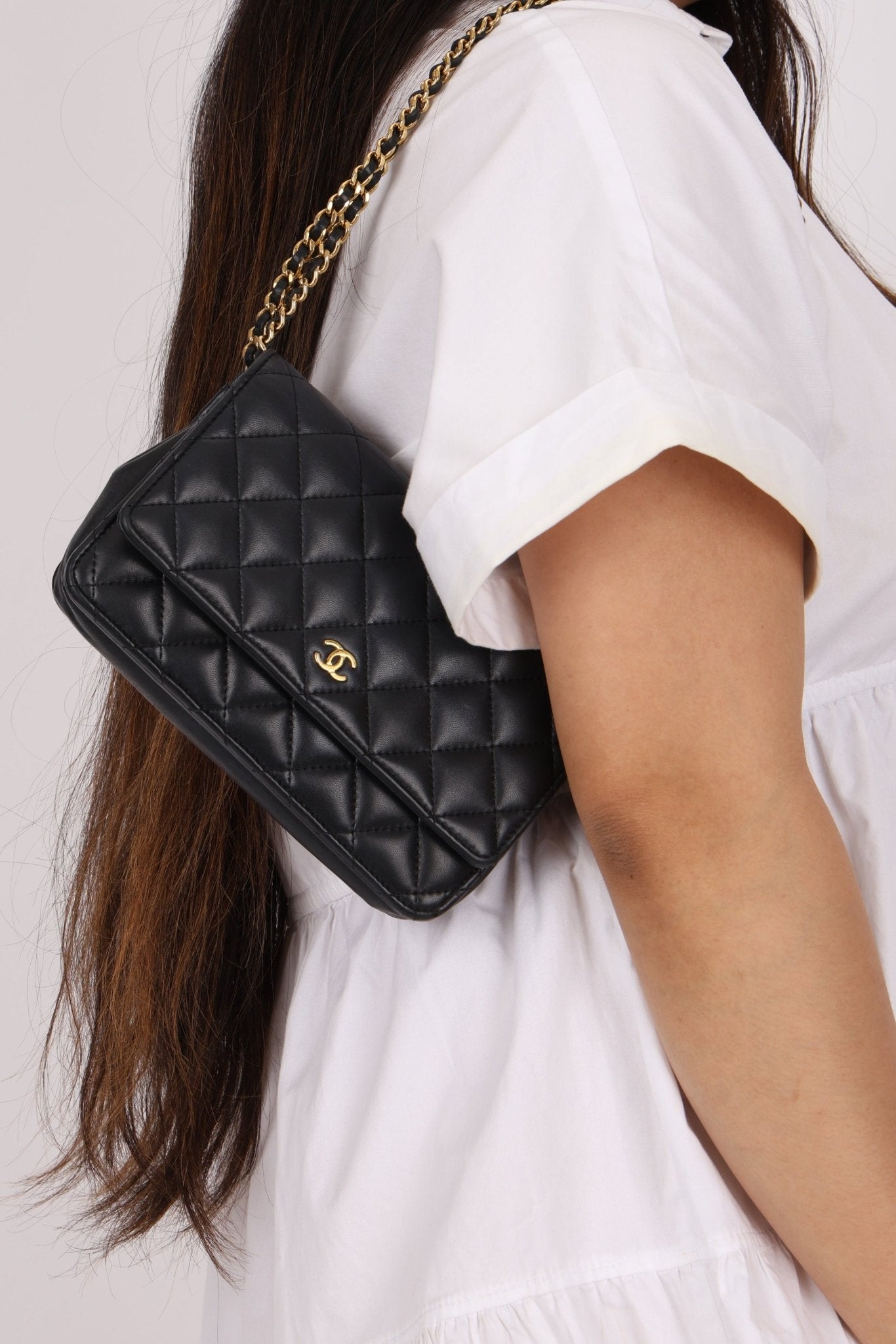 Chanel Lambskin Wallet on Chain - FashioNica