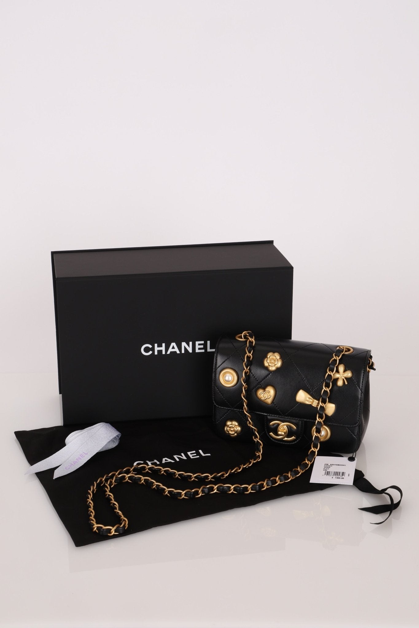 Chanel Métiers d'Art Winter 2025 Lambskin Charms Single Flap - FashioNica