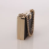 Chanel Patent Calfskin Boy Minaudière - FashioNica