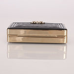 Chanel Patent Calfskin Boy Minaudière - FashioNica