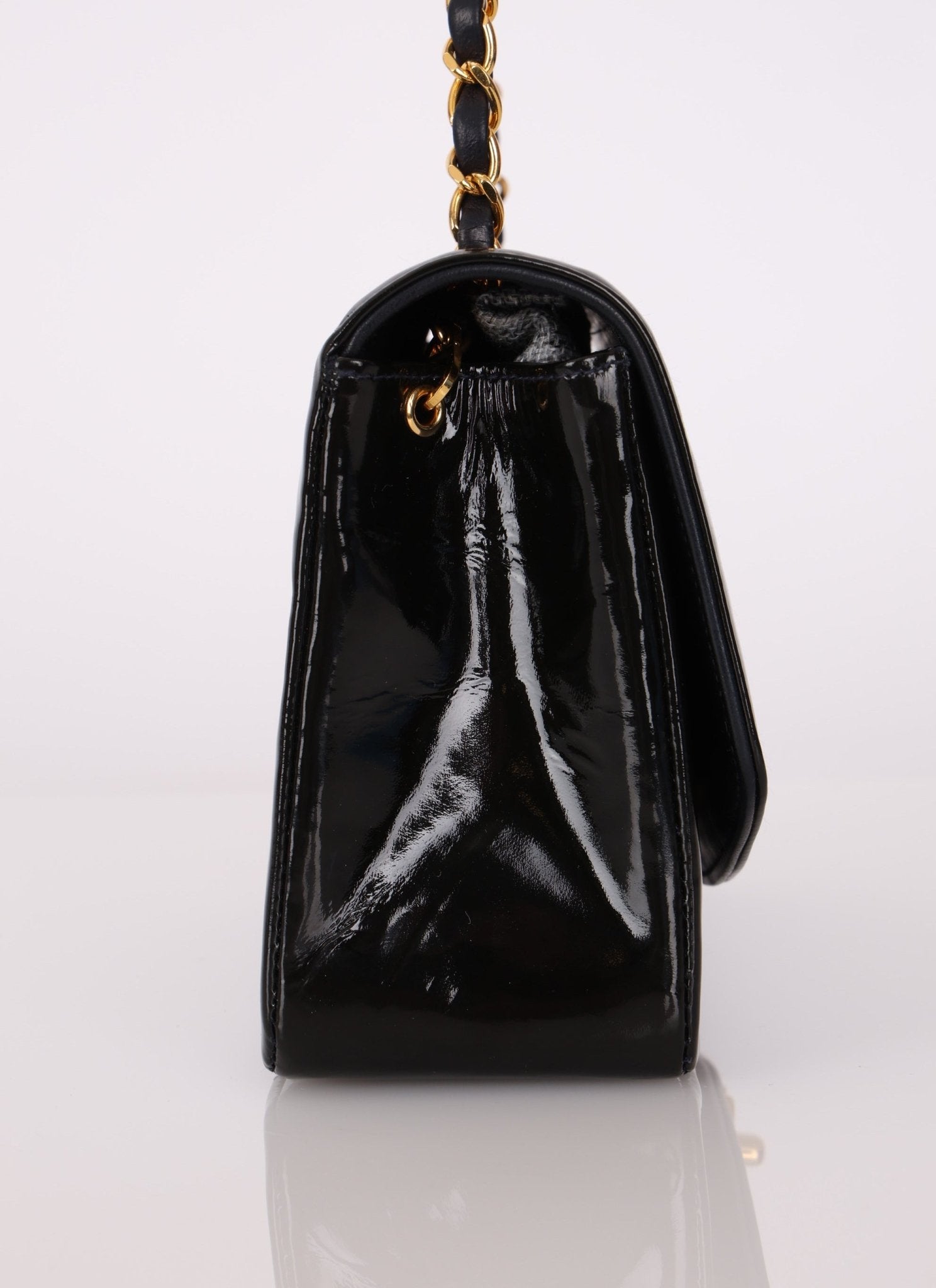 Chanel Patent Small Diana - FashioNica