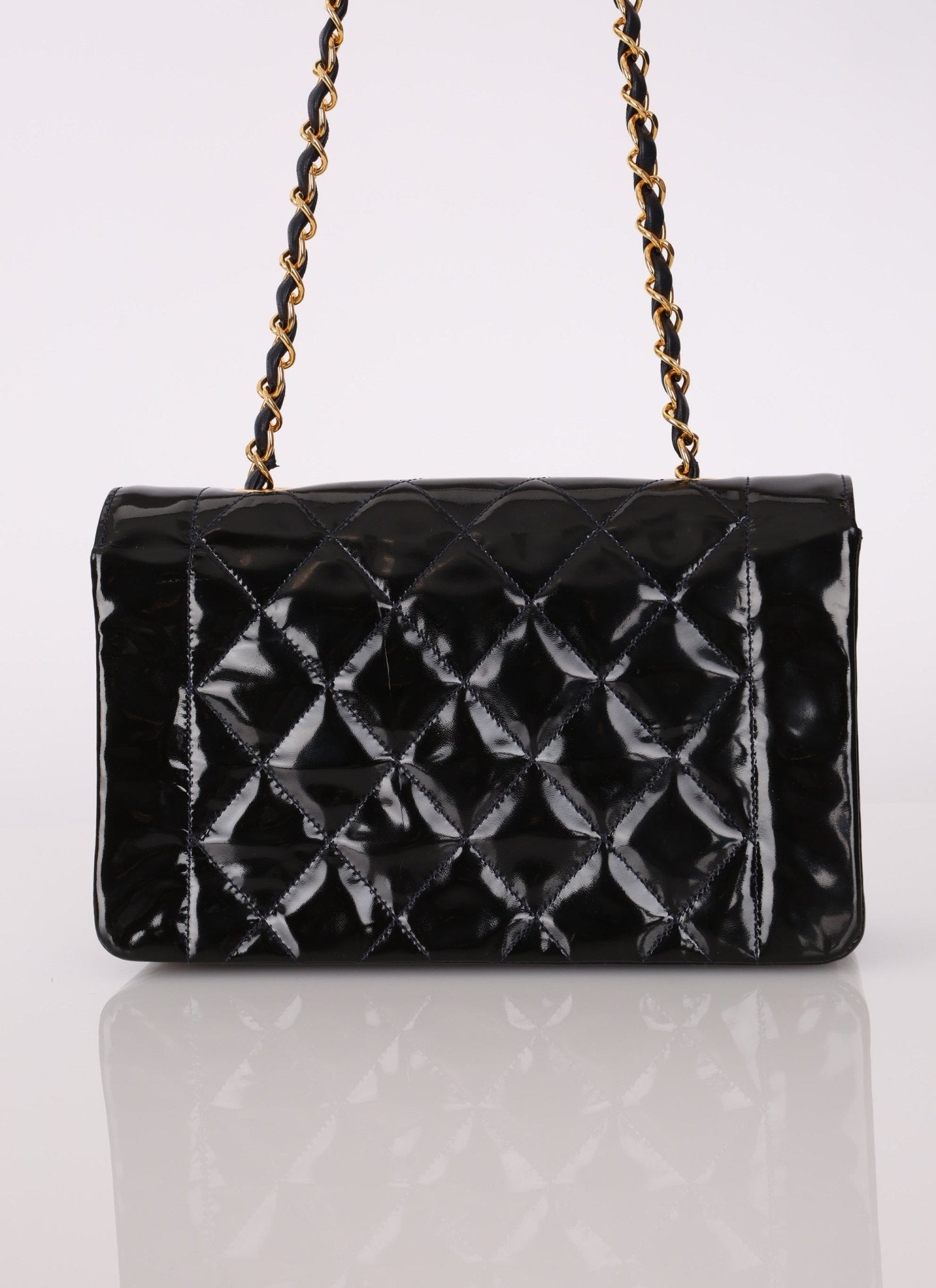 Chanel Patent Small Diana - FashioNica