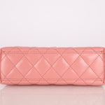 Chanel Quilted Aged Calfskin Pink Nano Kelly - FashioNica