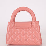 Chanel Quilted Aged Calfskin Pink Nano Kelly - FashioNica