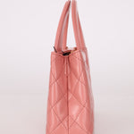 Chanel Quilted Aged Calfskin Pink Nano Kelly - FashioNica