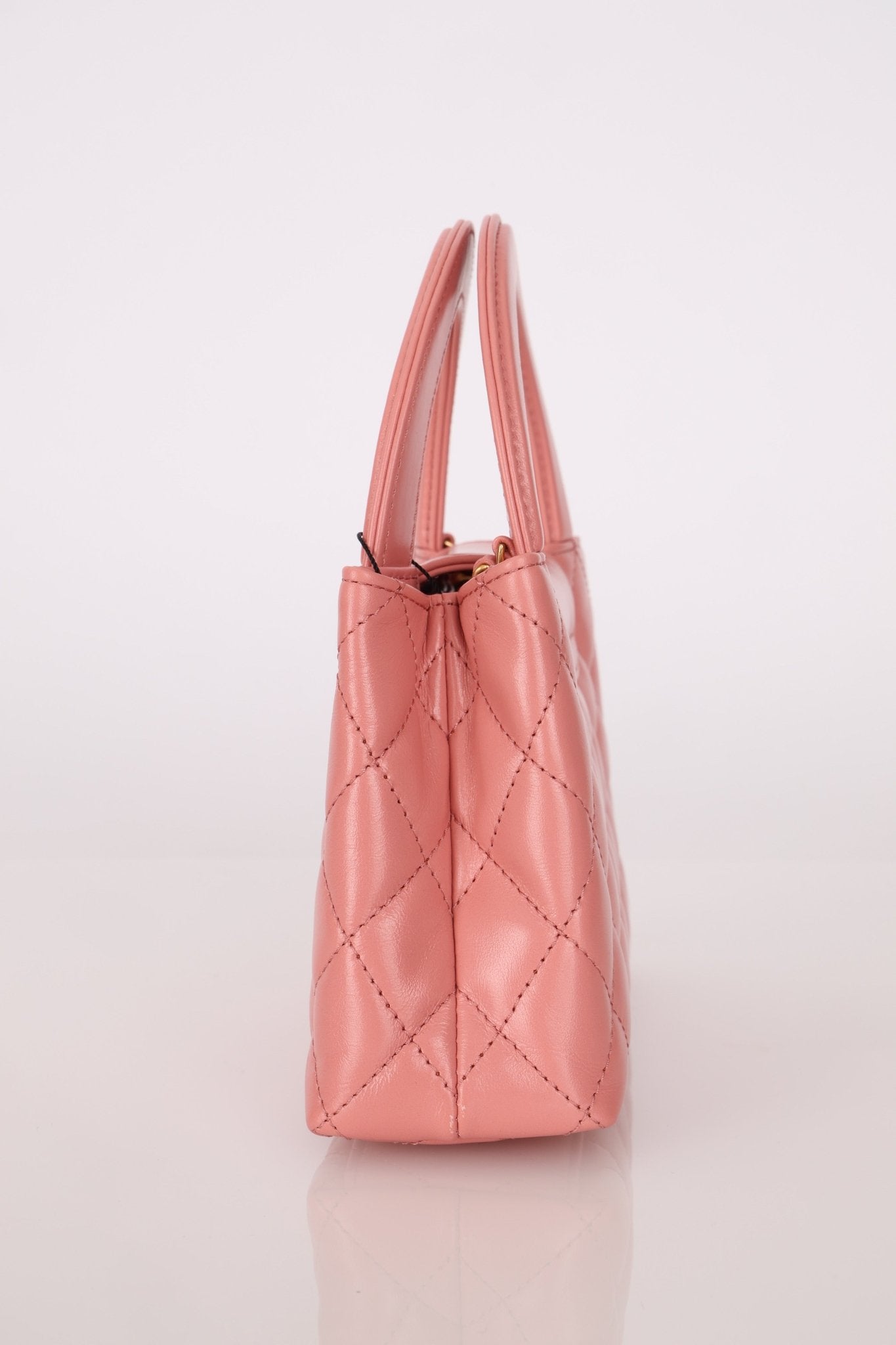 Chanel Quilted Aged Calfskin Pink Nano Kelly - FashioNica