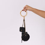 Chanel Runway Pearl Crown Trio Wristlet Multi Pouch - FashioNica