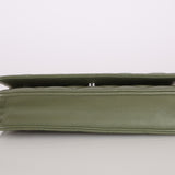 Chanel Sage Lambskin Wallet on Chain - FashioNica