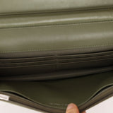 Chanel Sage Lambskin Wallet on Chain - FashioNica