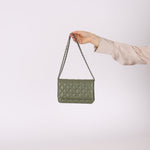 Chanel Sage Lambskin Wallet on Chain - FashioNica