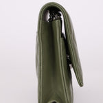 Chanel Sage Lambskin Wallet on Chain - FashioNica