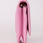 Chanel Sakura Caviar Wallet on Chain - FashioNica