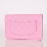 Chanel Sakura Caviar Wallet on Chain - FashioNica