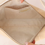 Chanel Spring 2003 Canvas Chocolate Bar Pochette - FashioNica