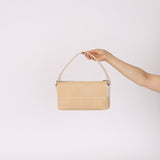 Chanel Spring 2003 Canvas Chocolate Bar Pochette - FashioNica